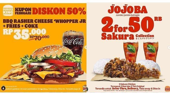 Promo Burger King Hari Ini 17 Juni 2023: Bulgogi Cheese Whopper Jr Cuma Rp33 Ribu Aja