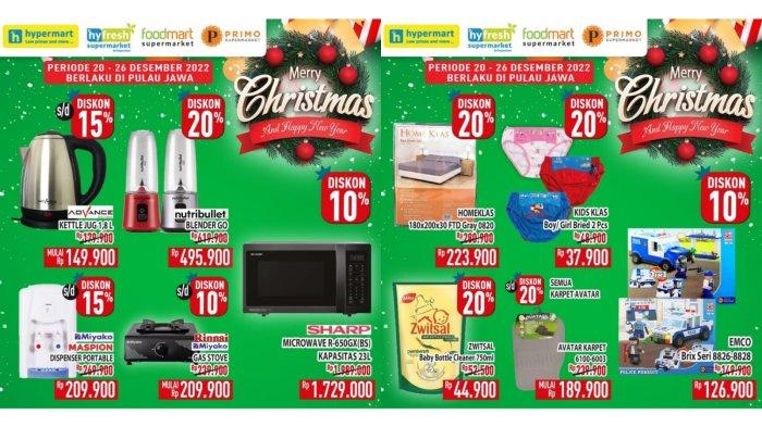 SAMBUT NATAL! Promo Hypermart 22-26 Desember 2022, Kecap Manis ABC Rp 15.500, Xmas Ball Rp 41.900