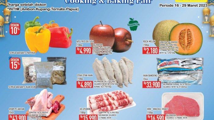 Promo Hypermart 24-29 Maret 2023, Bahan Dapur IRIT Ayam Pejantan 1 Ekor Rp43.900 Susu Daging Diskon