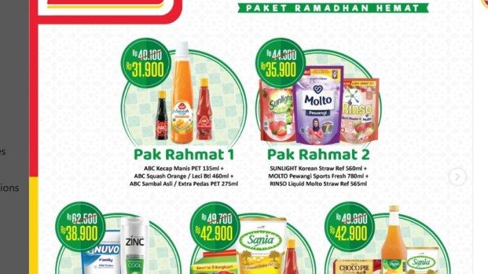 PROMO Alfamart 21 Maret 2023, Paket RAMADHAN Hemat! Chocopie + Marjan + Sania Rp42.900 Aja