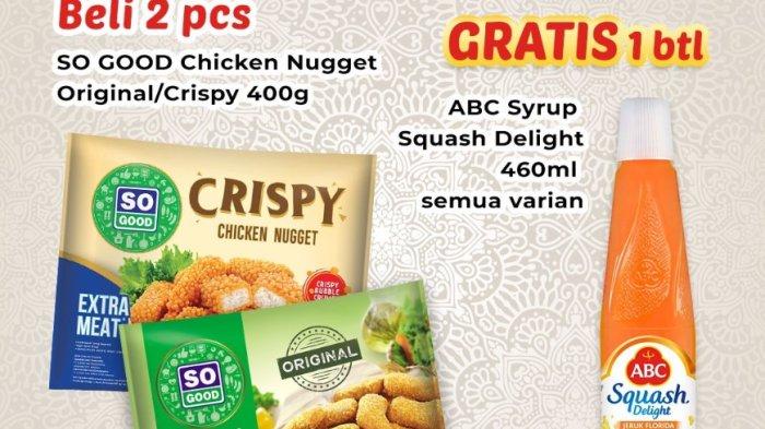 PROMO Indomaret Besok 11 April 2023, Beli Nugget GRATIS Sirop, Beragam Camilan Banyak GRATISAN