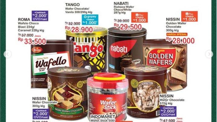 Promo Indomaret 13 April 2023, Aneka Sirop dan Biskuit Kaleng SERBA DISKON, Banyak Cashback Hadir