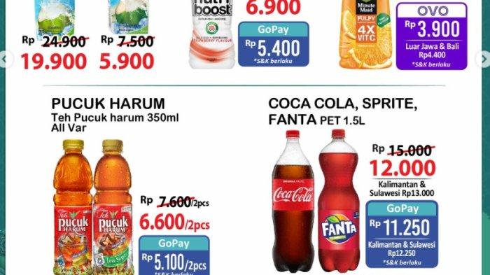 KATALOG Promo JSM Alfamart 8 April 2023, Snack dan Minuman Segar DISKON, Fanta Jumbo Rp12.000