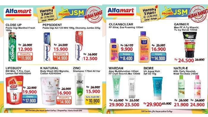 SUPER HEMAT Promo JSM Alfamart, Banyak Diskon Di Bulan Mei, Shampoo ZINC Rp10.900, Molto Rp9.900