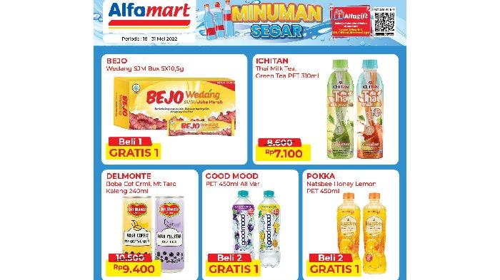 PROMO JSM Minuman Segar Indomaret Terbaru, ICHITAN Cuma Rp7.100, BEJO Wedang Beli 1 Gratis 1