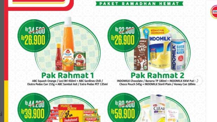 PROMO Alfamart 13 April 2023, Paket Ramadhan HEMAT, Sirop Sarden Saos Rp20 Ribuan, Pampers Diskon