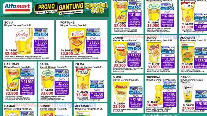 Promo Sembako Akhir Bulan di Alfamart Indomaret Superindo 28-31 Maret 2024: Sunco Pake OVO Rp33.500