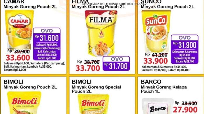 Promo Sembako Akhir Pekan di Alfamart Indomaret Superindo 2-3 Maret 2024: Minyak Murah Pakai OVO