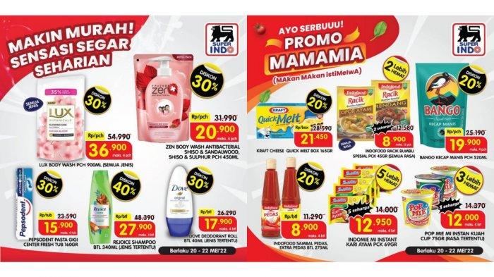 PENAWARAN MENARIK! Promo Superindo 20-22 Mei 2022, Kecap Bango 19.900, Dove Deodorant Rp 17.900