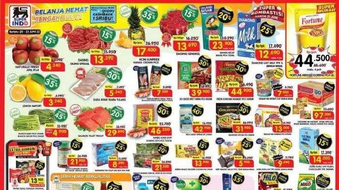KATALOG Promo Superindo Hanya 3 Hari 20-23 Juni 2022: Minyak Goreng Fortune Diskon, Indomie Murah