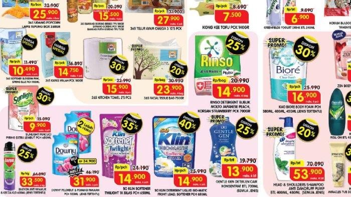 Promo Superindo Hypermart Indomaret 19-21 Maret 2024: Tisu Dapur Rp15.900 Sunlight Diskon 30 Persen