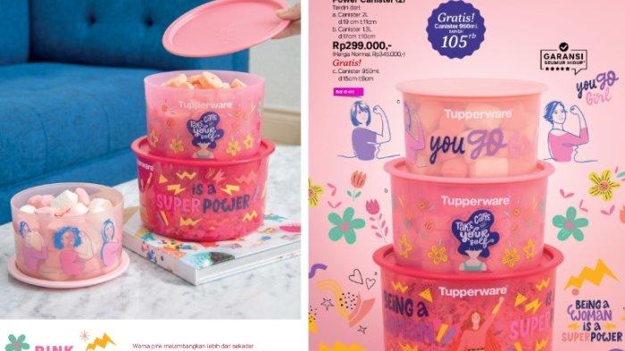 Promo Tupperware 18-30 Oktober 2023 Diskon Awal Pekan, Toples Cantik Warna Baru Harga Spesial