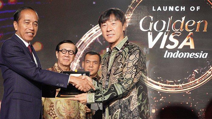 GOLDEN Visa Diluncurkan Presiden Jokowi, Shin Tae-yong Dapat Previllage, Sudah 300 Pendaftar!