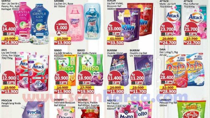 SERBU DISKON! Promo Deterjen di KJSM Alfamart Indomaret 21-24 Maret 2024: Bukrim Liq Cuma Rp11.700