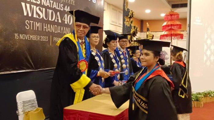 230 Orang Jalani Wisuda, Lulusan STIMI Handayani Diarahkan Jadi Job Creater Tak Hanya Job Seeker