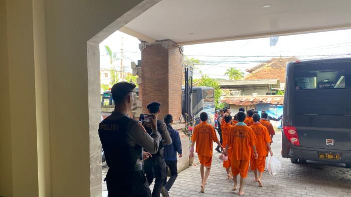 Sebanyak 35 WNA India dilimpah dari Rutan Polda Bali berfh