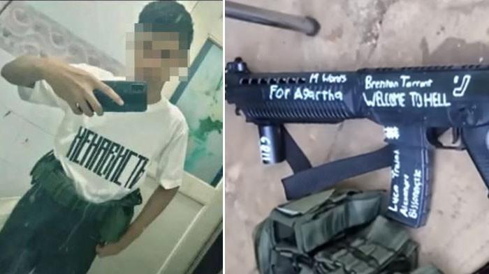 KASUS Bom di SMAN 72 Jakarta, Pelaku Terkena Ledakan & Mulai Pulih, Ini Makna Tulisan di Senjatanya!