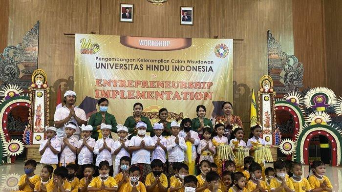 Serangkaian Dies Natalis UNHI Bersama Yayasan Widya Kerthi Gelar Lomba Mewarni