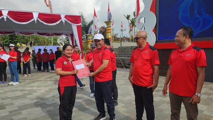 Fornakes Kabupaten Bangli Rayakan Hari Kesehatan Nasional di Alun-Alun Bangli
