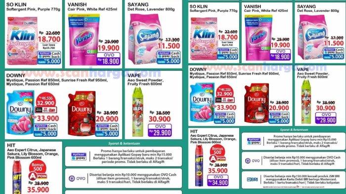 TEBUS MURAH! Promo Deterjen di KJSM Alfamart Indomaret Hingga 3 April 2024: Soklin Pink Rp18.700