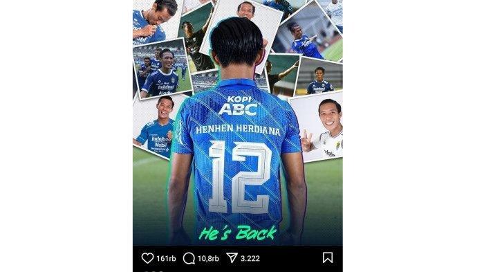 Henhen Herdiana Kembali ke Persib Bandung, Bojan Hodak Ungkapkan Deal Tersembunyi dengan Dewa United