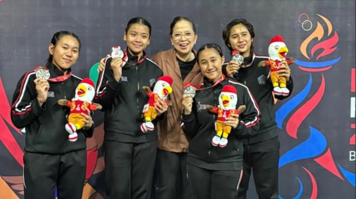 Tim Tenis Meja Putri Bali Meraih Medali Perak di Popnas 2025, Bidik Medali di Ganda dan Perorangan