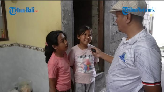 Kisah Kakak Beradik Yatim Piatu di Desa Nyalian, Buat Porosan Demi Bekal Sekolah