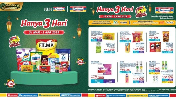 UNTUNG! Promo JSM Indomaret 1-2 April 2023, Minyak Goreng Filma 2L Rp 35.900, Barco 1L Rp 25.500