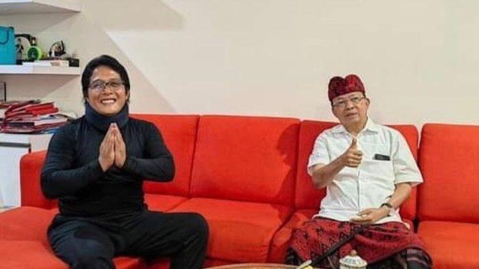 Wayan Koster Temui Giri Prasta di Rumah Jabatan Puspem Badung, Ternyata Ini yang Dilakukan