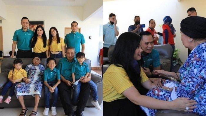 Foto-foto Kenangan Mertua SBY Dibagikan AHY, Sosok yang Akrab dengan Cucu dan Cicit