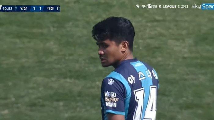 Menghadapi 10 Pemain Ansan Mugunghwa, Ansan Greeners Hanya Mampu Seri, Asnawi Cetak Assist