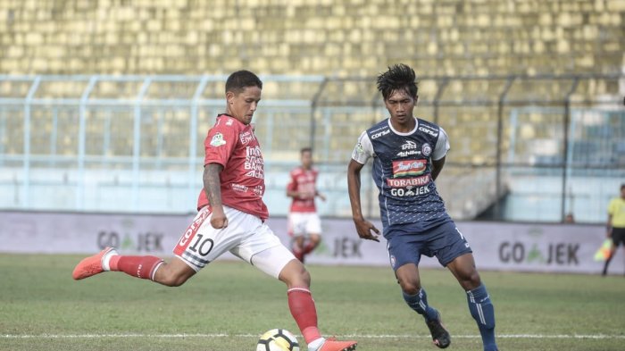 Gol Pelipur Bachdim, Bali United Tumbang 1-3 di Malang