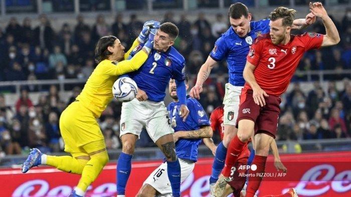 Hasil Kualifikasi Piala Dunia 2022: Gli Azzurri Gigit Jari Gagal Menang di Kandang, Sorotan Jorginho