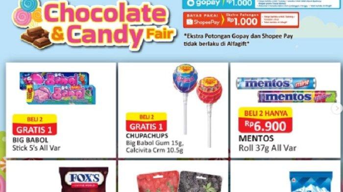 BERLANGSUNG! Promo Alfamart hingga 15 Mei 2022, Big Babol Beli 2 Gratis 1, Mentos Yupi Relaxa Diskon
