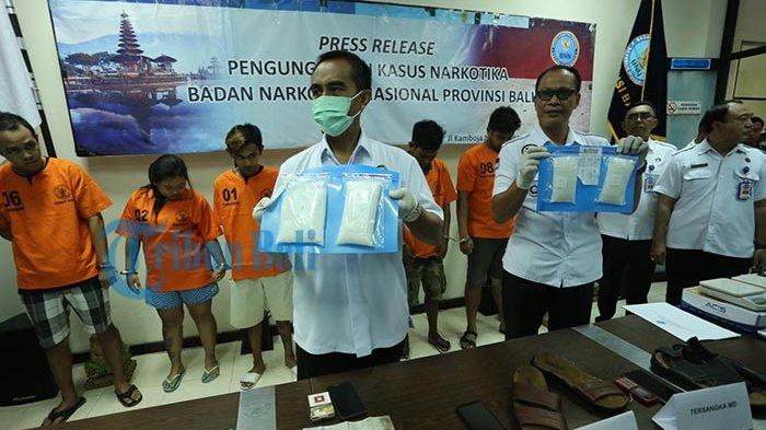 BNNP Bongkar Penyelundupan Sabu 1 Kg ke Bali, Tangkap 6 Tersangka & Ungkap Jaringan Denpasar-Medan