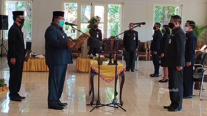 Gede Gunawan AP Dilantik Menjadi Kepala Bappeda Buleleng
