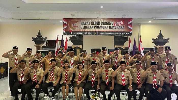 Tingkatkan Kompetensi Pembina Lewat Rakercab Pramuka Jembrana 2025