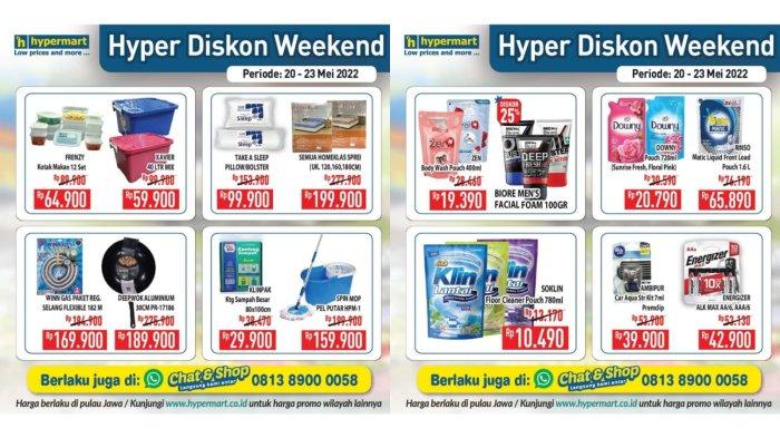 BANJIR DISKON! Promo Hypermart 20-23 Mei 2022, Downy Rp 20.790, SOKLIN Rp 10.490