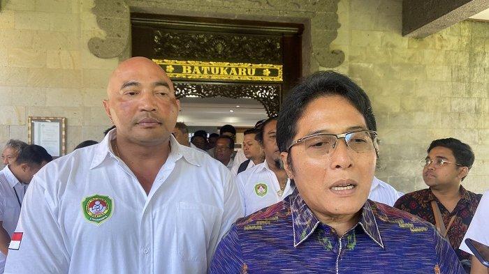 TAMPAK MESRA, Giri Prasta dan De Gadjah Kompak Hadiri Pelantikan Pengprov Pertina Bali