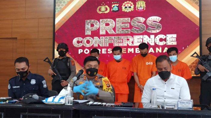 Empat Junkies Diciduk Satreskoba Polres Jembrana