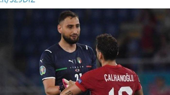 Sama-sama Memberi Luka ke AC Milan, Cara Donnarumma Lebih Bernurani Dibandingkan Hakan Calhanoglu