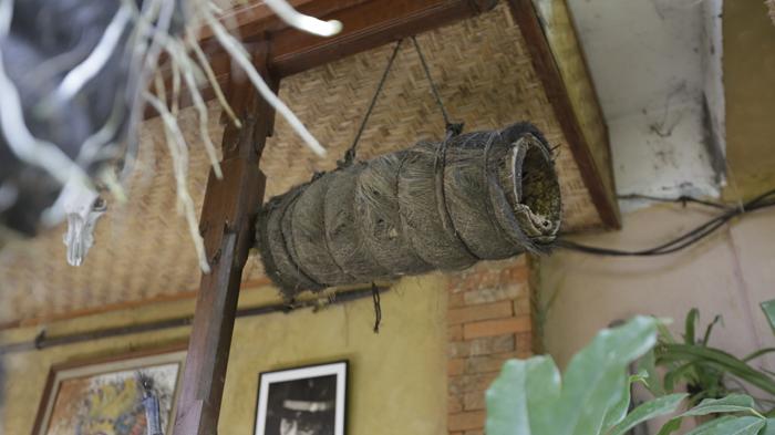 Uniknya Peralatan Dapur Tempo Dulu Jadi Hiasan Balai