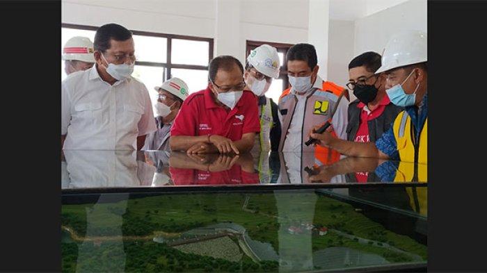 Progres Pembangunan Bendungan Tamblang Buleleng Sudah 69 Persen, Targat Rampung Oktober 2022