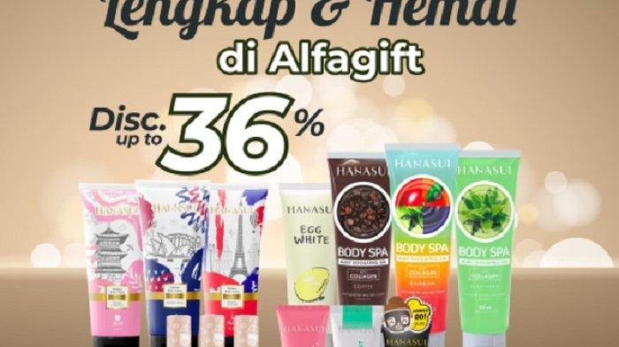 HEMAT! Promo Alfamart Banyak Diskon hingga 36 %  untuk Beragam Produk Hanasui, Dijamin Belanja Puas