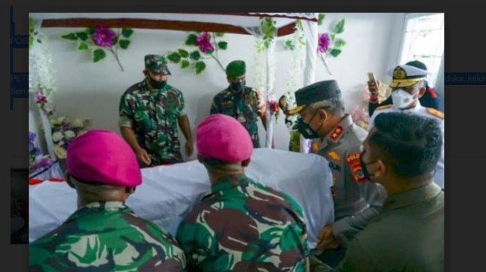 Keluarga Letda Muhammad Iqbal dan Pratu Wilson Here Terima Santunan Rp 450 Juta