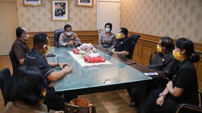 AKBP Roby Septiadi Sambut Hangat Kunjungan dan Bantuan Fraksi Golkar Badung