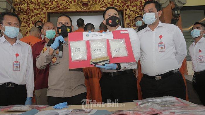 Polresta Denpasar Ungkap 23 Kasus Narkoba Selama Sebulan, 6 Merupakan Kasus Menonjol di Awal 2021