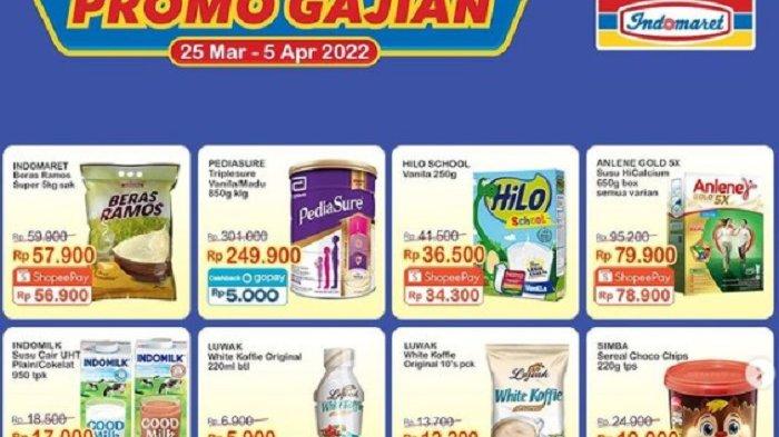 Katalog Promo Gajian Indomaret hingga 5 April 2022, Plossa Rp12.500 Beras 5kg Rp57.900 Susu Diskon