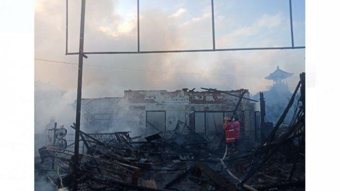 Beberapa Kali Terdengar Suara Ledakan, Pelanggan Bengkel Langsung Lari Menyelamatkan Diri