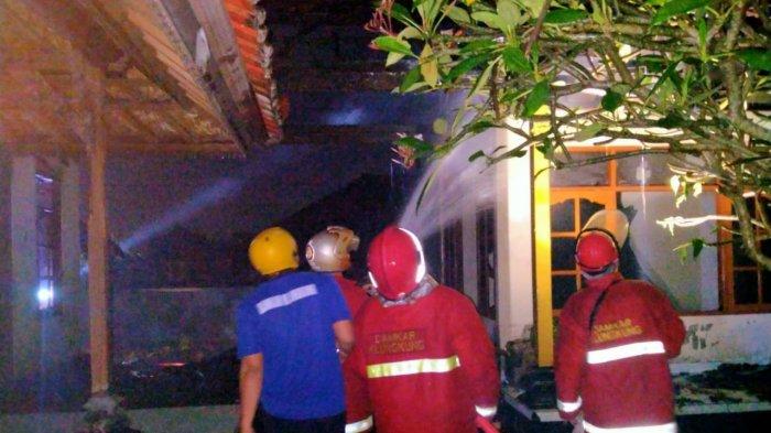 Seluruh Isi Warung di Klungkung Ini Ludes Terbakar, Marsa Rugi Ratusan Juta
